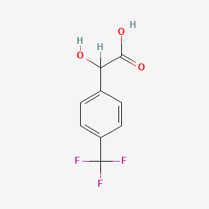 molecular formula C9H7F3O3 B1206065 4-(三氟甲基)苯乙酸 CAS No. 395-35-7