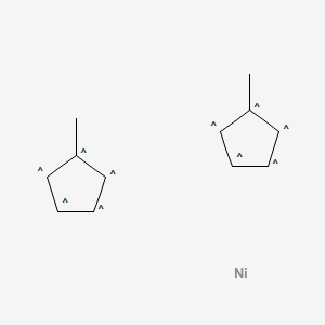 molecular formula C12H14Ni B12060676 Bis(methylcyclopentadienyl)nickel(II), 97% 