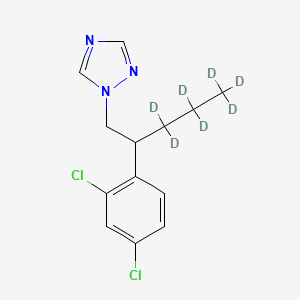 molecular formula C13H15Cl2N3 B12060739 Penconazole-d7 