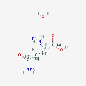 L-Asparagine-13C4, 15N2 Hydrate