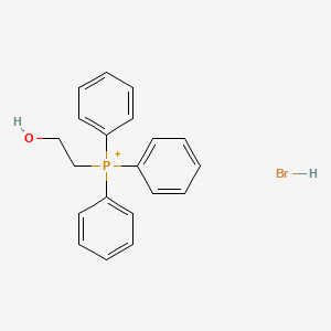 molecular formula C20H21BrOP+ B12060929 2-hydroxyethyl(triphenyl)phosphanium;hydrobromide 