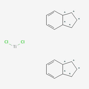 molecular formula C18H14Cl2Ti B12060952 CID 117060276 