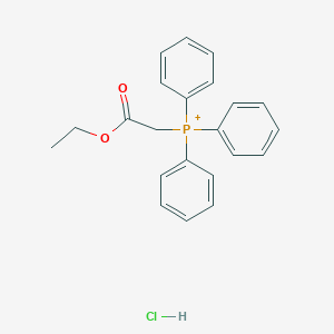 molecular formula C22H23ClO2P+ B12060987 Carbethoxymethyl triphenylphosphonium chloride 