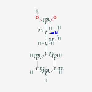 molecular formula C9H11NO2 B12061016 L-Phenylalanine-13C9 