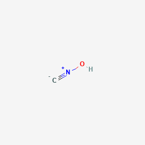molecular formula CHNO B1206104 Isofulminic acid CAS No. 506-85-4