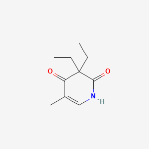 molecular formula C10H15NO2 B1206108 Ethypicone CAS No. 467-90-3