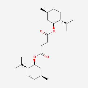 molecular formula C24H42O4 B12061158 bis((1S,2R,5S)-2-isopropyl-5-methylcyclohexyl) succinate 