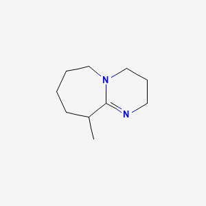 molecular formula C10H18N2 B12061163 2,3,4,6,7,8,9,10-Octahydro-10-methylpyrimido[1,2-a]azepine CAS No. 957494-36-9