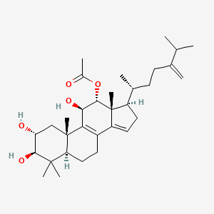 molecular formula C32H50O5 B1206120 Integracide B 