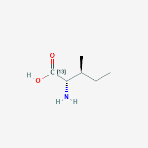 molecular formula C6H13NO2 B12061220 L-Isoleucine-1-13C 