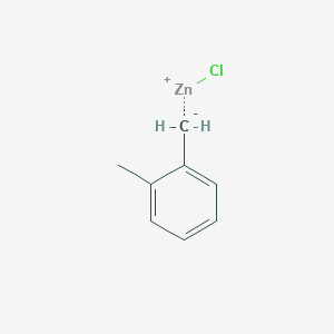 chlorozinc(1+);1-methanidyl-2-methylbenzene