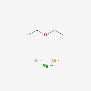 molecular formula C4H10Br2MgO B12061279 Magnesium bromide etherate 