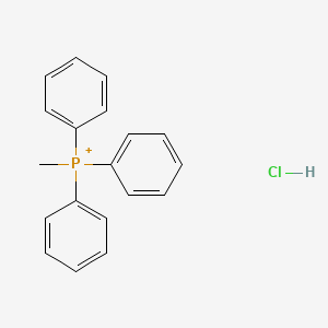 molecular formula C19H19ClP+ B12061385 methyl(triphenyl)phosphanium;hydrochloride 