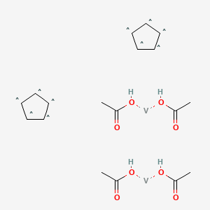 molecular formula C18H26O8V2 B12061465 CID 124204179 