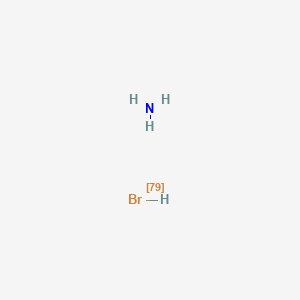 molecular formula BrH4N B12061503 Ammonium bromide-79Br 