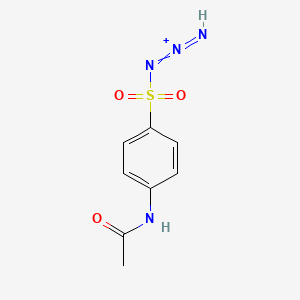 (4-acetamidophenyl)sulfonylimino-iminoazanium