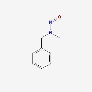 molecular formula C8H10N2O B1206153 N-甲基-N-苄基亚硝胺 CAS No. 937-40-6
