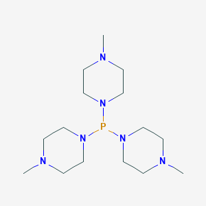 Tris(4-methylpiperazin-1-yl)phosphane