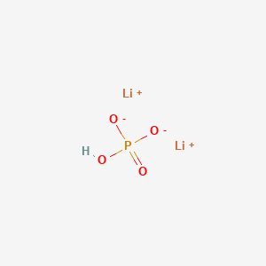 molecular formula HLi2O4P B12061559 Dilithium hydrogen phosphate CAS No. 33943-39-4