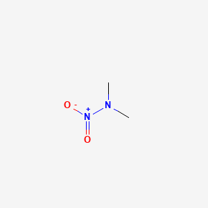 molecular formula C2H6N2O2 B1206159 Dimethylnitramine CAS No. 4164-28-7