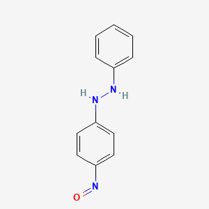 molecular formula C12H11N3O B1206168 N-Hydroxy-4-aminoazobenzene CAS No. 6530-27-4