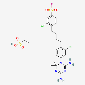 Dihydrotriazine derivative