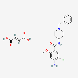 molecular formula C24H28ClN3O6 B12061845 Clebopride (Maleate) 