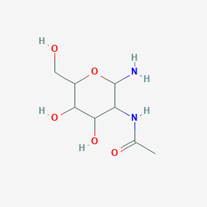 2-Acetamido-1-amino-1,2-dideoxy-B-D-gluc opyranose