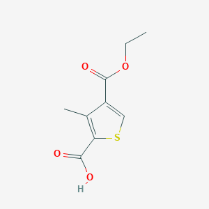 4-(Ethoxycarbonyl)-3-methylthiophene-2-carboxylic acid