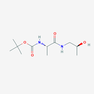 Boc-L-alanine (2S)-2-hydroxylpropylamide