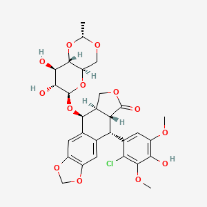 molecular formula C29H31ClO13 B1206191 2'-Chloroetoposide CAS No. 138261-30-0