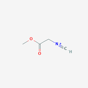 molecular formula C4H6NO2+ B12061919 (2-Methoxy-2-oxoethyl)(methylidyne)azanium 