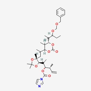 molecular formula C38H56N2O9 B1206192 14-Bciihh CAS No. 134916-12-4