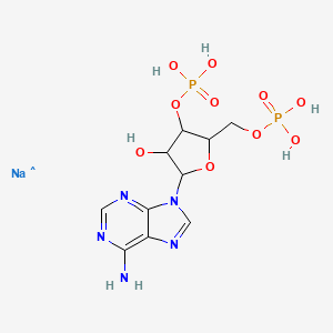 molecular formula C10H15N5NaO10P2 B12061937 Adenosine 3' 5'-diphosphate 