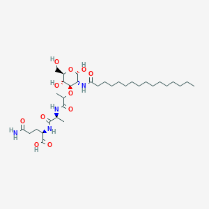 molecular formula C33H60N4O11 B1206194 NP-Mdp CAS No. 78408-99-8