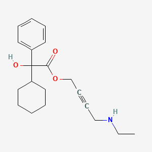 B1206195 N-Desethyloxybutynin CAS No. 80976-67-6