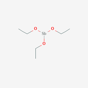 molecular formula C6H15O3Sb B12062135 Antimony(III) ethoxide 