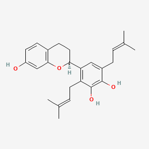 molecular formula C25H30O4 B1206214 卡齐诺 A CAS No. 99624-28-9
