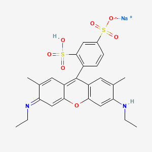 molecular formula C25H25N2NaO7S2 B12062151 Sulforhodamine G 