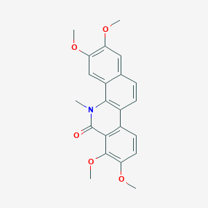 N-methyl-2,3,7,8-tetramethoxybenzophenanthridine-6(5H)-one