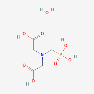 molecular formula C5H12NO8P B12062225 Phosphonomethyl iminodiacetic acid hydrate 