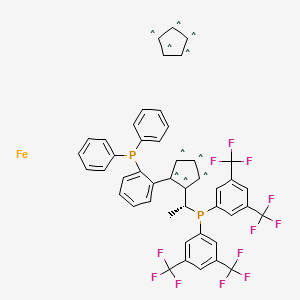 molecular formula C46H32F12FeP2 B12062233 Walphos SL-W001-2 