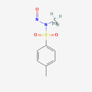 molecular formula C8H10N2O3S B12062237 Diazald-N-methyl-13C CAS No. 60858-95-9