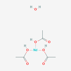 molecular formula C6H14NdO7 B12062271 Triacetoxyneodymium hydrate 