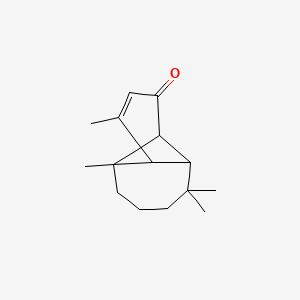 molecular formula C15H22O B1206231 Vulgarone B CAS No. 64180-68-3