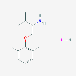 molecular formula C13H22INO B12062356 R(-)-Me5 hydriodide CAS No. 1173019-55-0