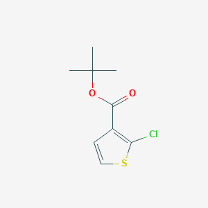 molecular formula C9H11ClO2S B12062444 tert-Butyl 2-chlorothiophene-3-carboxylate 