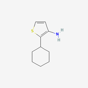 2-Cyclohexylthiophen-3-amine