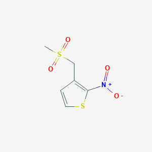 3-((Methylsulfonyl)methyl)-2-nitrothiophene