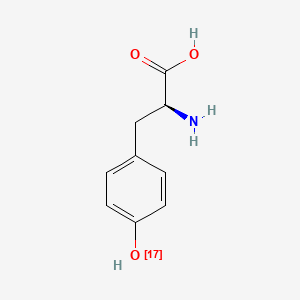 molecular formula C9H11NO3 B12062607 L-Tyrosine-17O 